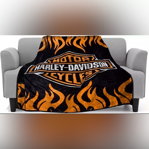 HarleyDavidson Bedding Harley Davidson Blanket Queen Size 9x9000